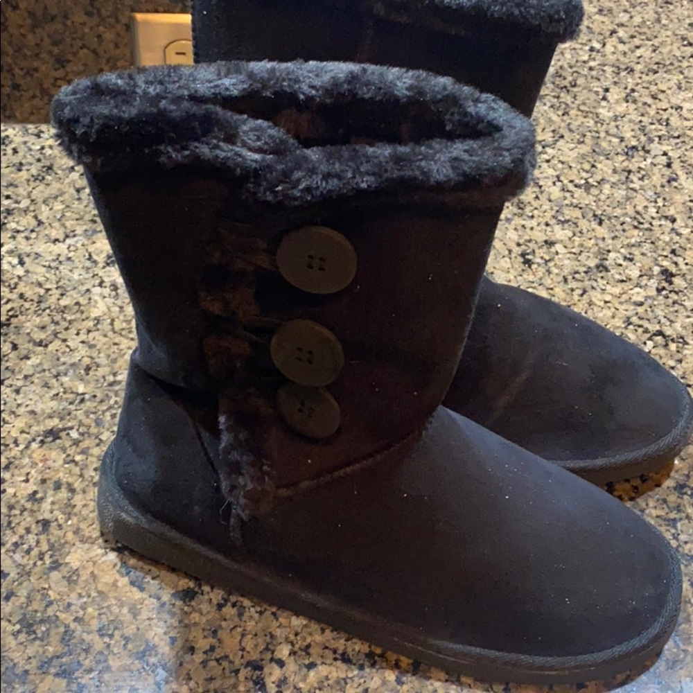 Never Worn Black Boots